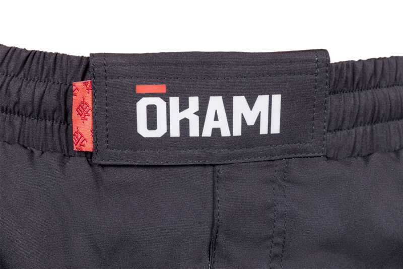 Okami kihon Fightshorts -black